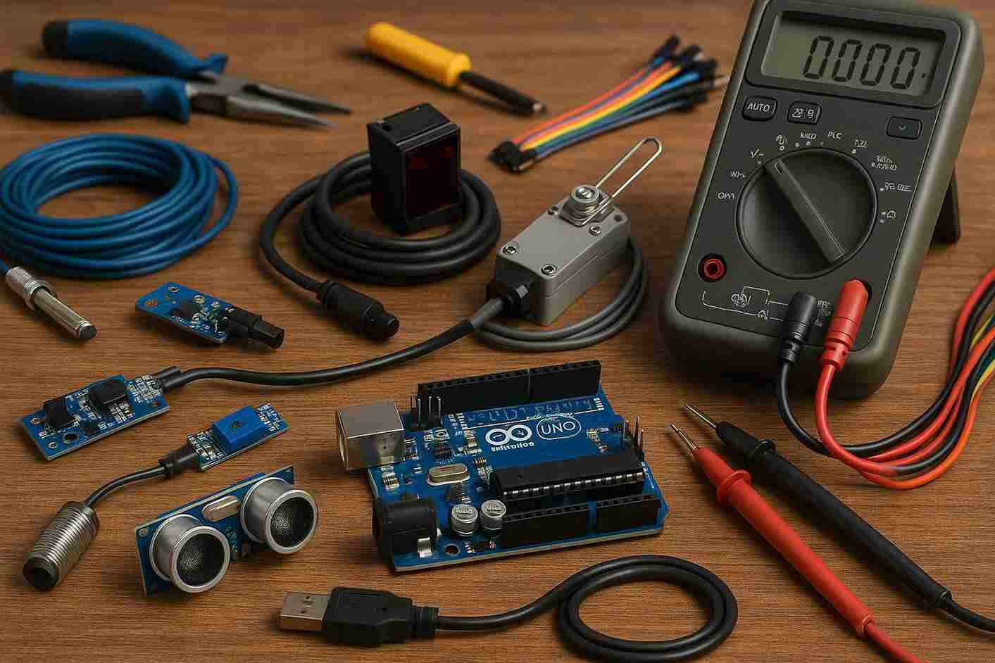 کیت‌ها و سنسورها: سنسور، آردوینو، PLC